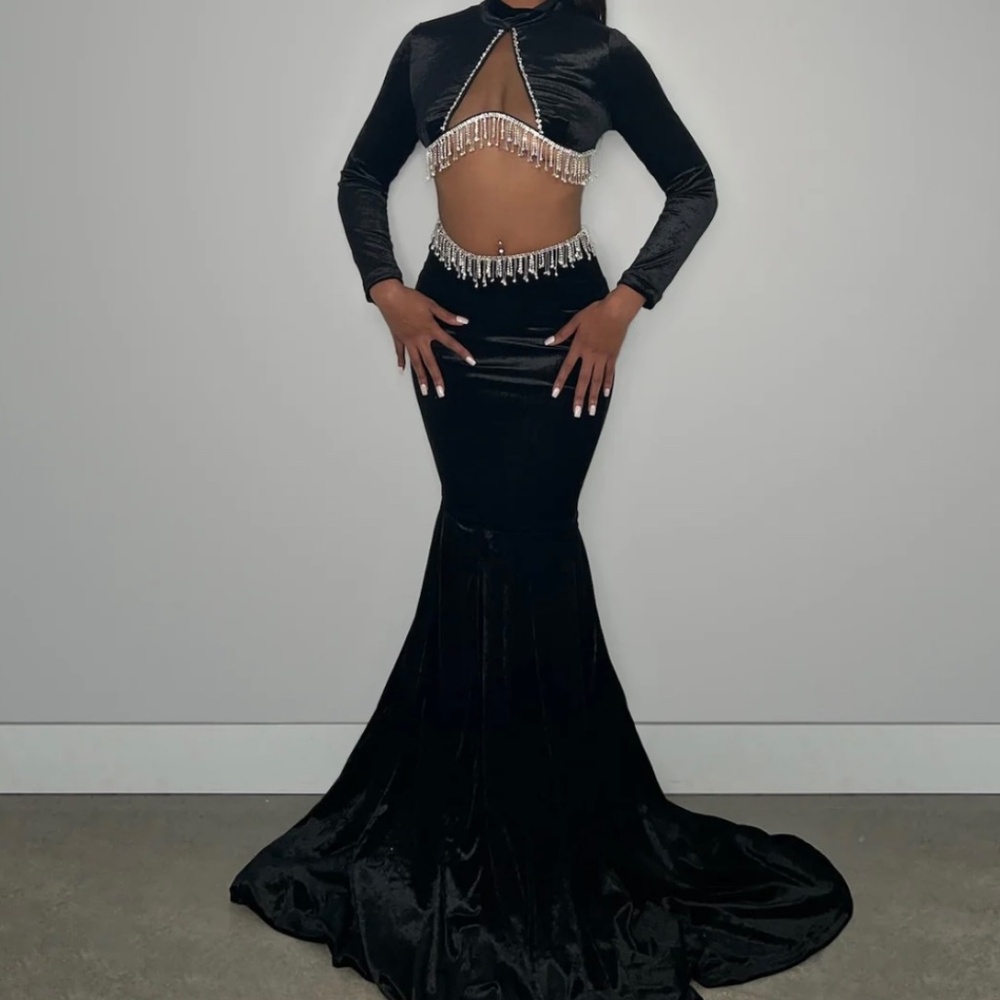 Black Velvet Myni Set